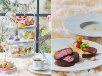 犬同伴【ステーキランチ】フラワーマルシェアフタヌーンティー（土日祝）