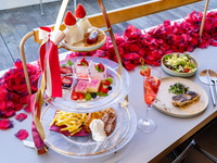 【含午餐及90分钟畅饮】奢华阿玛欧下午茶甜点午餐套餐