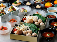 [Individual Hot Pot] "Vegan Kaiseki" 9 dishes