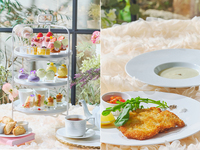 【平日 カツレツランチプラン（わんちゃん同伴有）】大人/中学生以上フラワーマルシェアフタヌーンティー