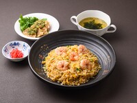 海老炒飯セット