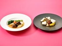 ★バレンタインデｲナー★チョイスA（牛肉とおこげ入り満天星唐辛子炒め）