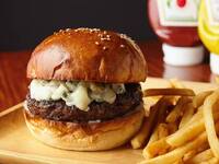 【KOBE Beef】 Gorgonzola Cheese Burger