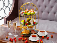 オフィシャルWEB予約限定【苺と抹茶のアフタヌーンティー】キュートな3段スタンド+乾杯酒&カフェフリー（平日限定）