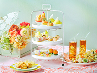 【カフェフリー】Peach Vacances afternoon tea