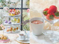 【フレッシュ苺付】フラワーマルシェアフタヌーンティー（土日祝）