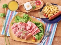 ＜ハイシーズン＞(夏)キッズBBQプラン 6～12歳のお子様対象/（ソフトドリンク飲み放題）