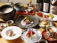 和コース〜鮮魚と野菜のコース【日本酒ペアリング付】