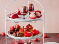 【2月平日・ランチ付】苺カクテルプレゼント！ストロベリー＆チョコレートのアフタヌーンティーwithハーゲンダッツ（カフェフリー2/4～）