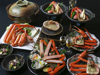 平日限定　香住蟹フルコース