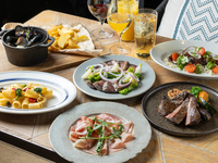 【飲み放題付】　ビストロプラン ￥5,800