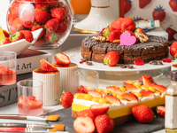 【日曜日限定】サンデーブランチ×ストロベリーブッフェ お子様 6～12歳　¥2900