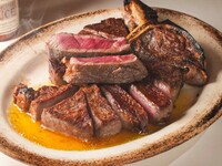 【LUNCH】Prime Tボーンステーキランチ ステーキ400g、デザート + ボトルシャンパン1本プレゼント 全5品