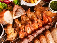 【2H飲み放題】クラフトビール2種含むビール3種！ボリューム満点シュラスコ食べ放題コース...5,700yen 2名様~【シュラスコBBQ】