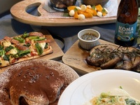 １ドリンク付【２月限定シーズナルコース：バレンタインディナー】特製ポルケッタやティラミスのフレンチトーストを含む全5品