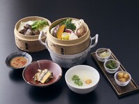 【平日限定】蒸篭仕立て 中国粥と季節の蒸篭料理 