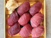 【数量限定】大間の天然本マグロの握り寿司(8貫)