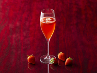 【Valentine's Day】Lunch Set A+チョコレートデザート+いちごのノンアルコールカクテル付き