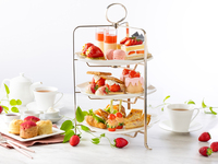 ＜竹あかりガーデン＞苺のアフタヌーンティー 3時間カフェフリー