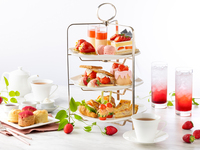 ＜竹あかりガーデン＞苺のアフタヌーンティー 　2時間カフェフリー　