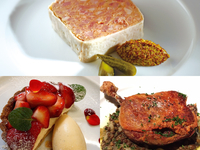 週末ランチ　Menu B 前菜＋主菜＋デザート