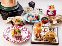 神戶牛肉炭烤懷石料理（約100克牛裡肌）