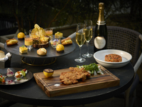 【terrace dolce vita champagne free flow】+seasonal sweets plate（7kinds）