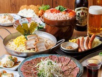 【北海道まるごと堪能】北のサロマ黒牛タタキと3種の北海道ビール飲み比べ！今だけの限定プラン