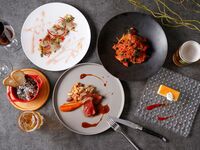 【個室確約★3時間フリーフロー】　ボリューム満点なパスタ、国産牛サーロイングリル、牛筋赤ワイン煮込みを堪能！