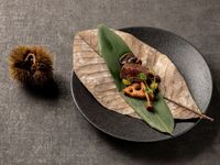 [Luxury Dinner Course] A 10-course meal featuring carefully selected Kyushu ingredients and Kyushu beef loin, all made with seasonal ingredients from the countryside.