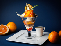 【TEA】3/1～5/31・1日10食限定！「オレンジとグレープフルーツのパフェ」