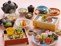 《個室》3月13日(金)限定　桜まつり　【昼の部】桜会席 9,900円