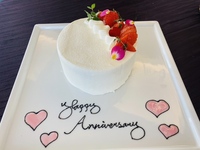 季節の果実を使ったショートケーキ