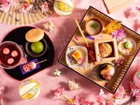 Grove Lounge Spring Flower Night Afternoon Tea [April 16-May 31, Young Leaf Season Menu with Bonsai Tiramisu]