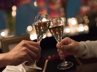 [Anniversary Dinner Course] A luxurious 7-course course with two types of beef steak as the main course and a message for dessert + a toast