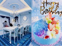 【SET MENU】Cecilia’s Room + Hands of Time Celestial Blue Cake