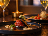 オフィシャルWEB予約限定【ディナーコース－Melia－】シェフ厳選の食材を楽しむ全6皿+乾杯酒＆2時間飲み放題(通常テーブル)