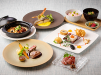 3/18～4/30【土休日】ダブルメインのプリフィクスランチコース　