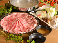 最高級黒毛和牛黒樺牛しゃぶしゃぶ【新】