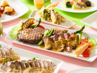 【ランチブッフェ with アサヒスーパードライ フリーフロー＆5種のワイン】 当ホテルの料理人たちが贈る Buffet de saison 2026 ～季節×旬～ ◎第二弾◎