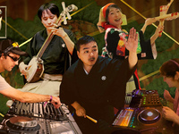 [3/6 (Fri)] “MOMOKAWAROH –Tokyo Underground Arts Society–” Special DJ × Tsugaru shamisen, Bilingual Rakugo, Nankin tamasudare