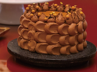 Miso Caramel Devil’s Food Chocolate Cake