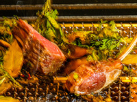 LUNCH COURSE ¥15,000(26年4月1日～）ディナーと同様のコースがいただけます