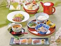 【季節のランチ】季節のミニ会席「鯛茶漬け会席」
