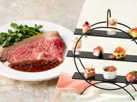 【ローストビーフ付】いちご日和アフタヌーンティー