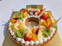 ひなまつり限定　フルーツミックスタルト24センチ