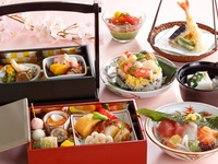 【ランチタイム限定】春爛漫 花見膳＋無料ワンドリンク（3/1～4/30）