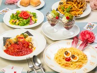 【ディナー】絵本の国のキャラクターファンタジーディナーコース【2h飲み放題付】