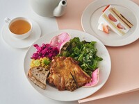 [Special brunch with dessert and drink] Sautéed rosemary chicken with mustard sauce