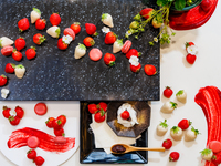 【6種類のいちごの食べ放題・食べ比べ付き】特選佐賀牛ロースステーキ150g